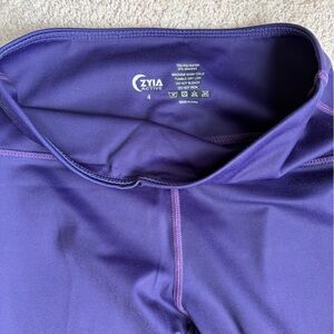 Zyia Active Purple Athletic Leggins